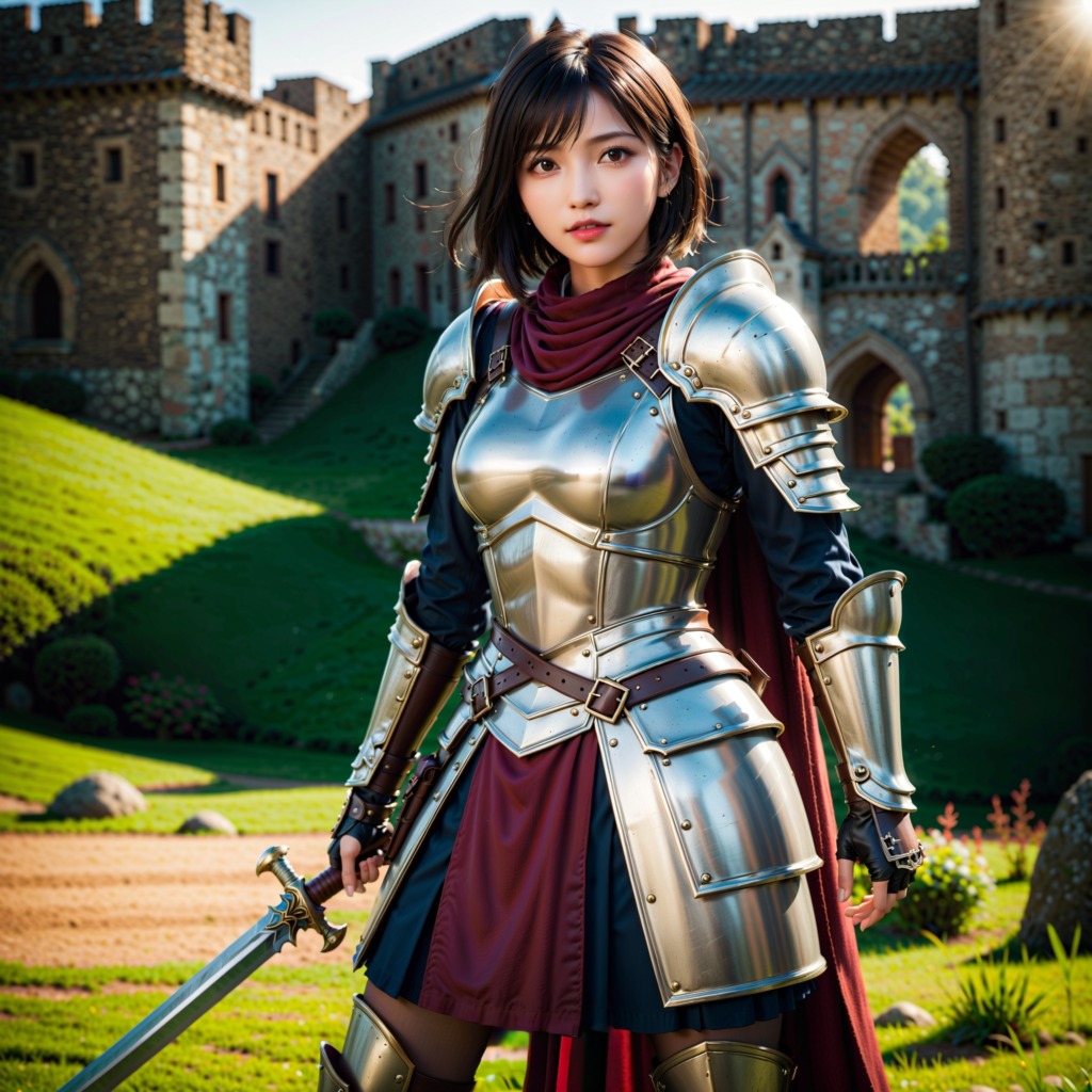 戦う女騎士：勇者の物語