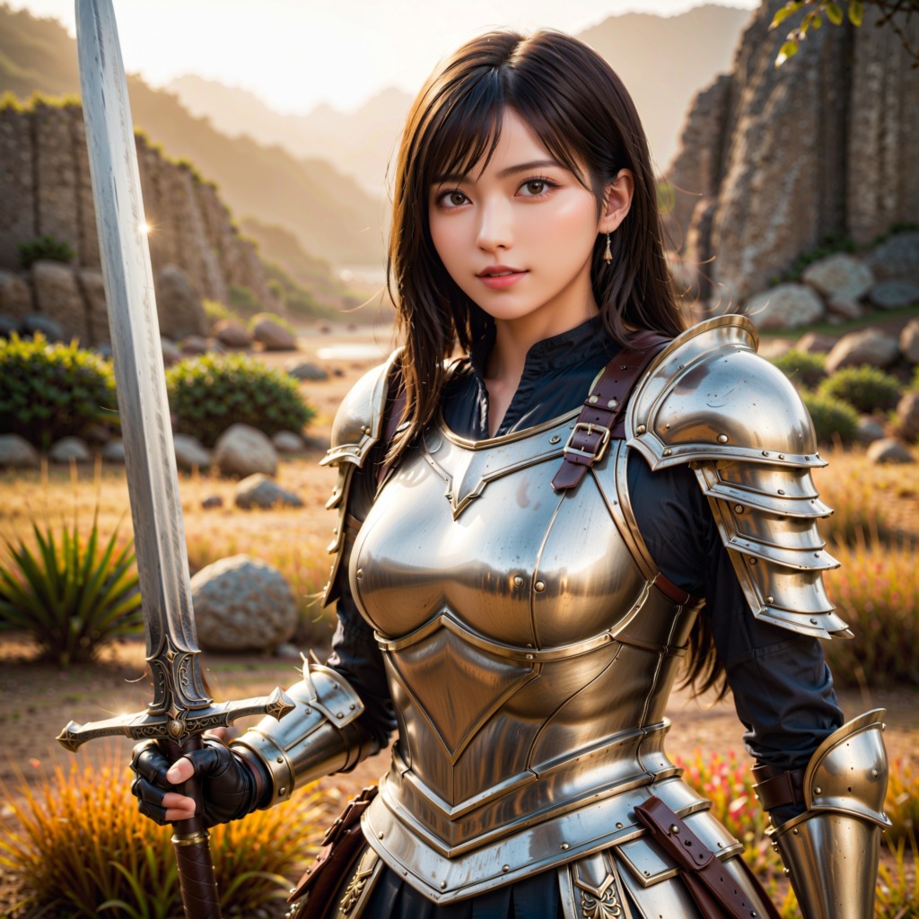 戦う女騎士：勇者の物語