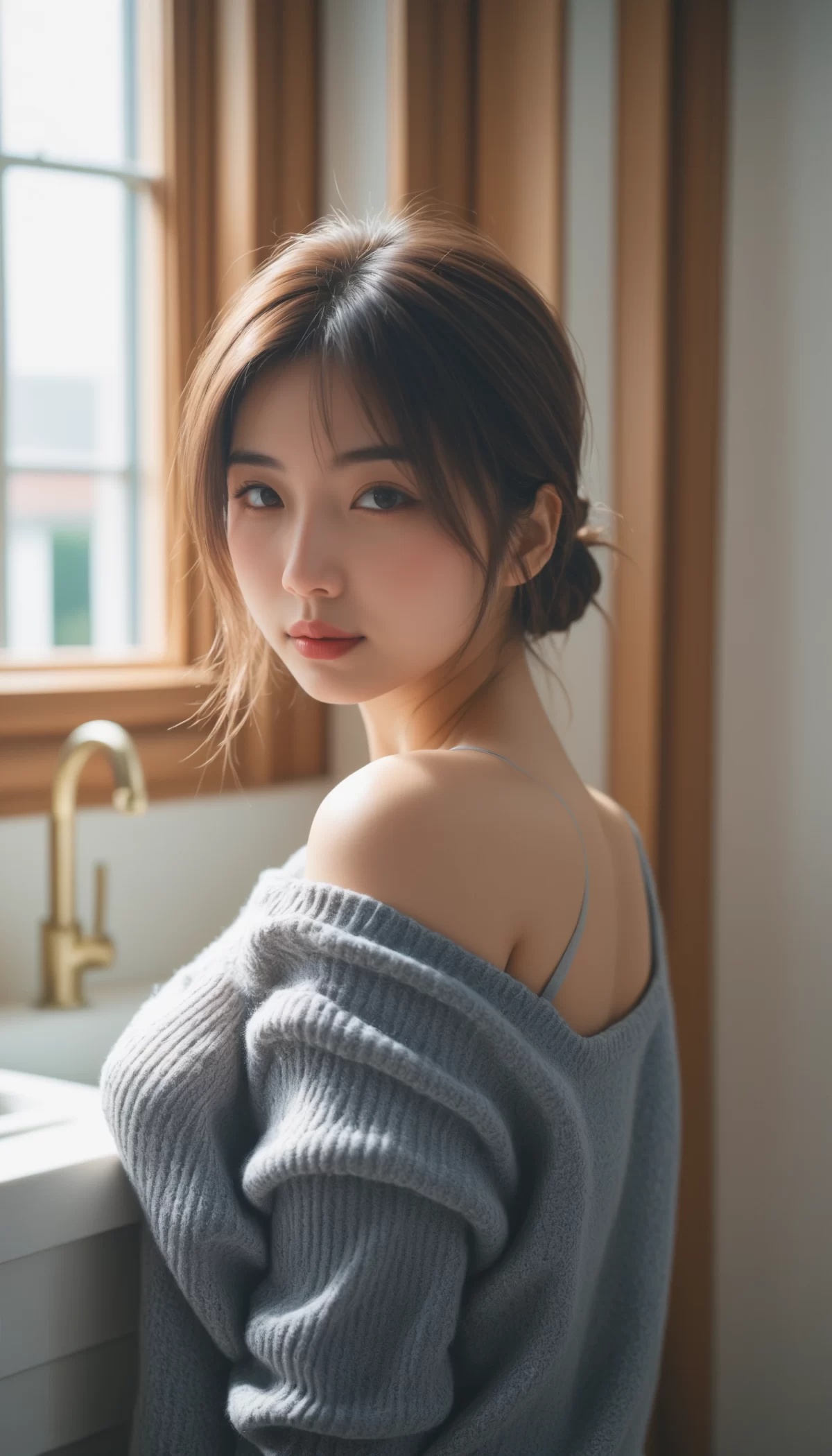 745 【破壊力バツグン】隣の席にいてほしい！究極の癒やし系AI美女